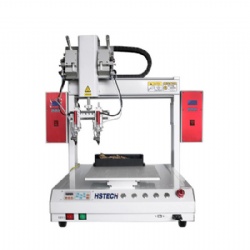 Double Soldering Tip Single Platform Automatic Soldering Machine